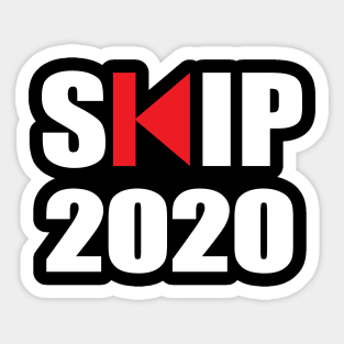 SKIP 2020 - Happy new year 2021 Sticker
